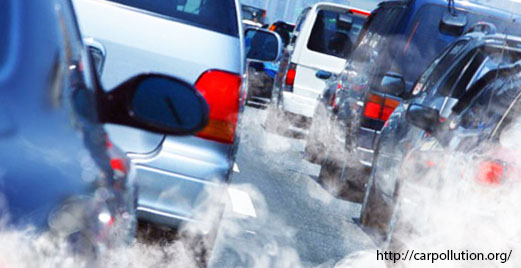C3C6PW pollution of environment by combustible gas of a car