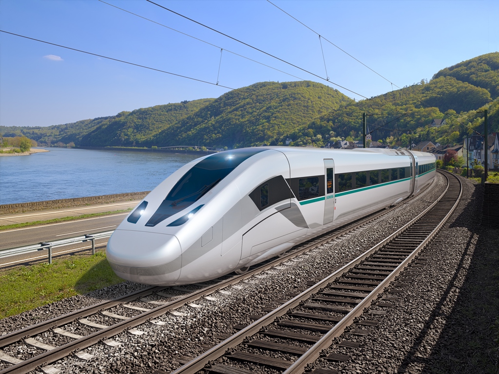 Siemens presents its new high-speed train – the "Velaro Novo" / Siemens präsentiert den neuen Hochgeschwindigkeitszug "Velaro Novo"