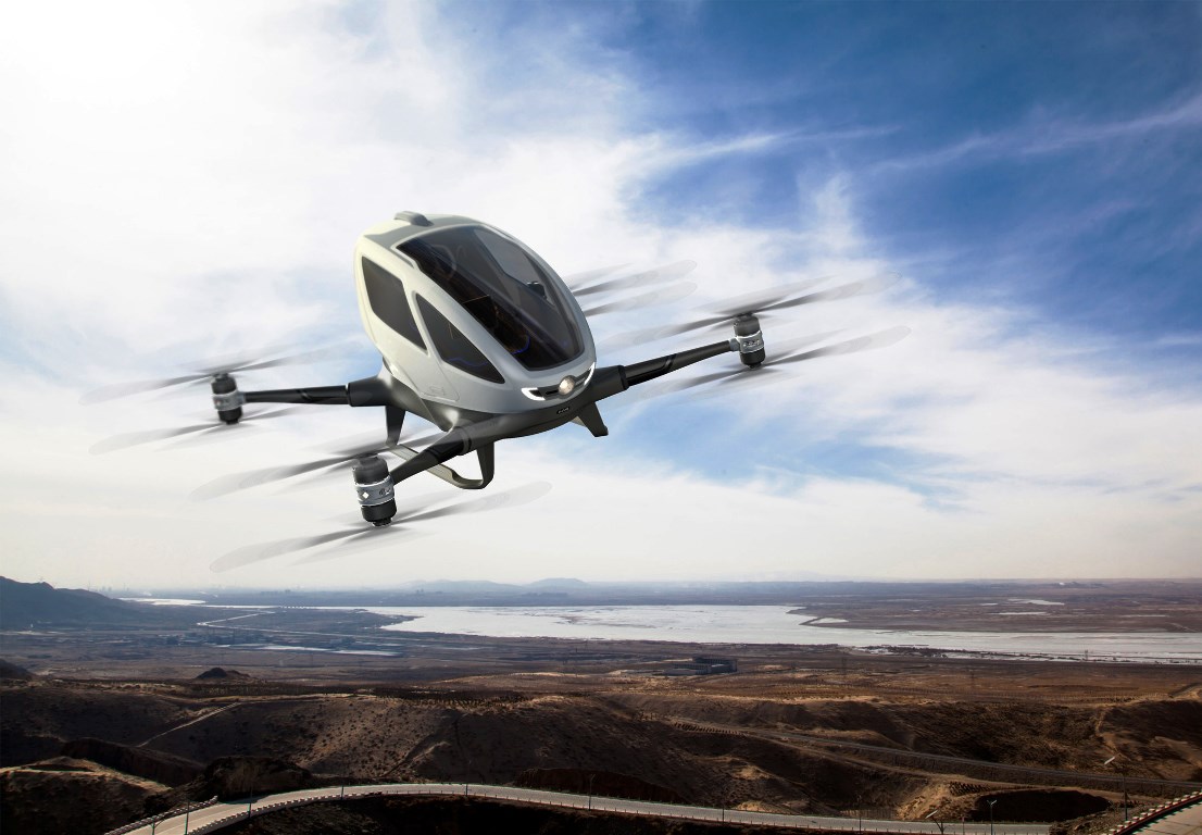 Autonomous Aerial Vehicle EHang 184