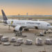 Boeing 777 Lufthansa Cargo D-ALFG Sonderbeklebung "Flying 100% Co2 Neutral powered by DB Schenker"